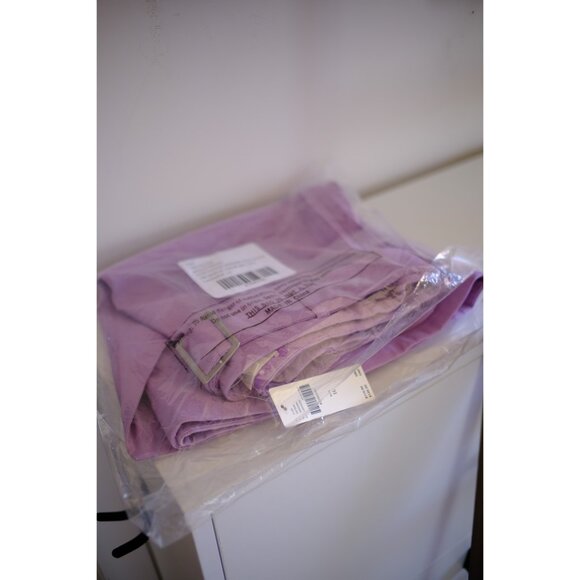 Anthropologie Maeve Belted Faux Wrap Mini Skirt - Lavender - US10, US12 - NWT - Picture 7 of 8